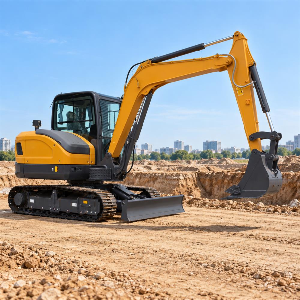 Mini Excavator CE Euro Diesel  - Farming Jobs ulasan dan harga