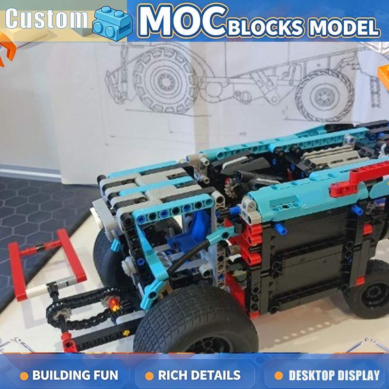 556PCS MOC Farm Combine Harves - Agriculture Farming Education ulasan dan harga
