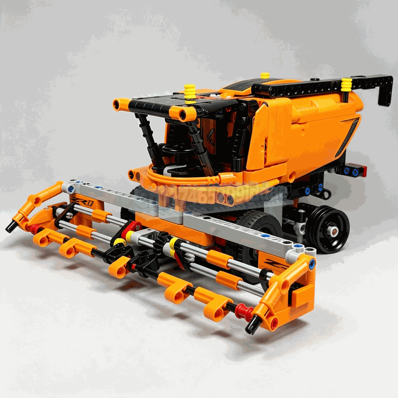 512PCS Combine Harvester MOC A - Agriculture Farming Education ulasan dan harga