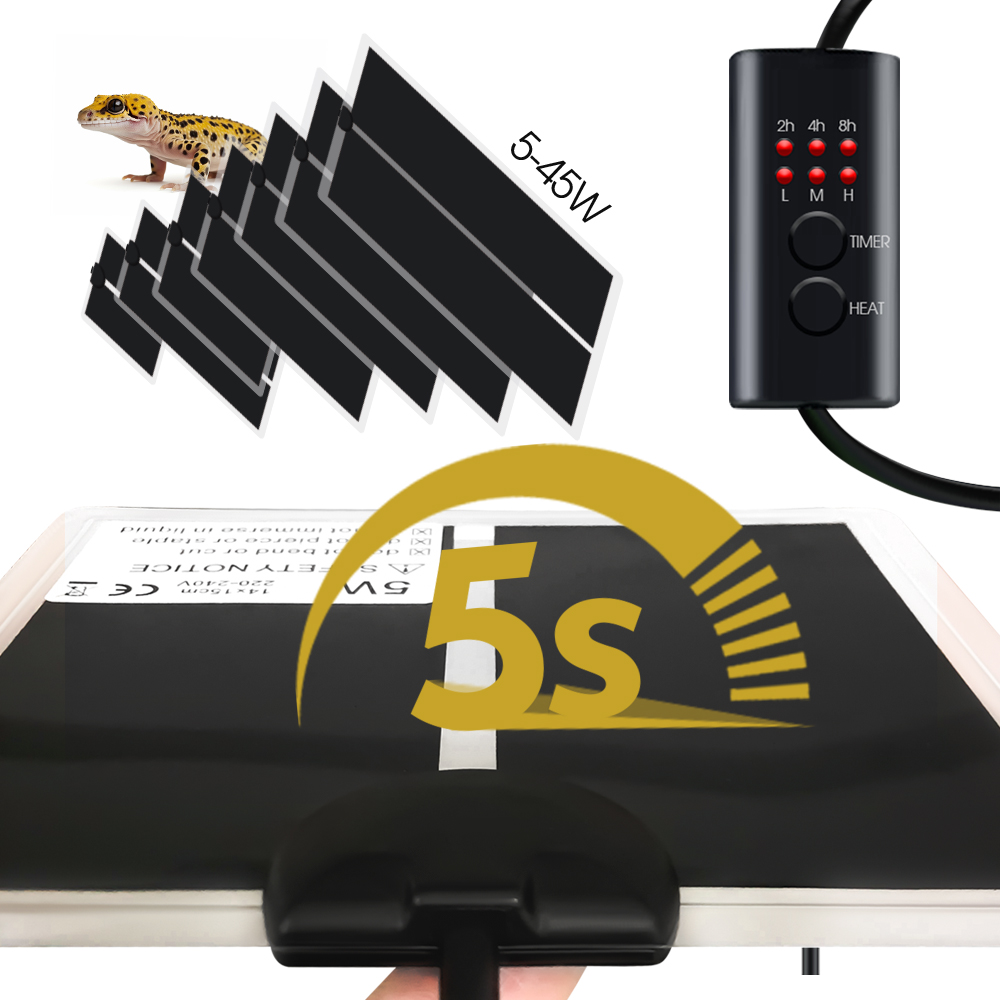 EU Plug 5-20W Reptiles Adjusta - Seedling Heat Mat ulasan dan harga