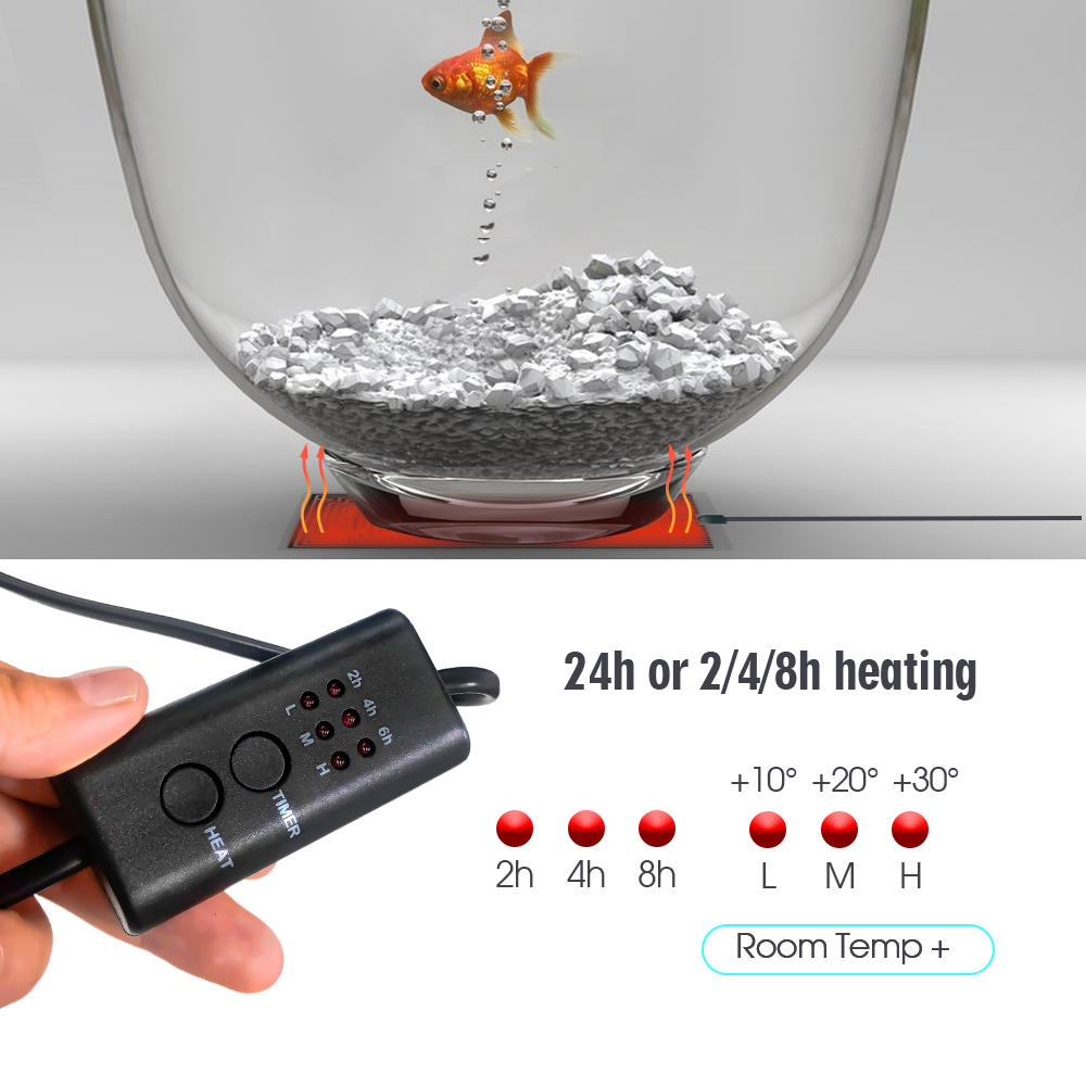 EU Plug 5-20W Reptiles Adjusta - Seedling Heat Mat ulasan dan harga