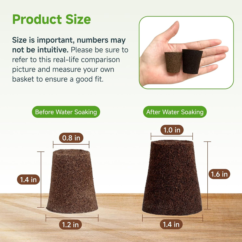 20 Hydroponic Growing Sponges, - Farming And Agriculture ulasan dan harga