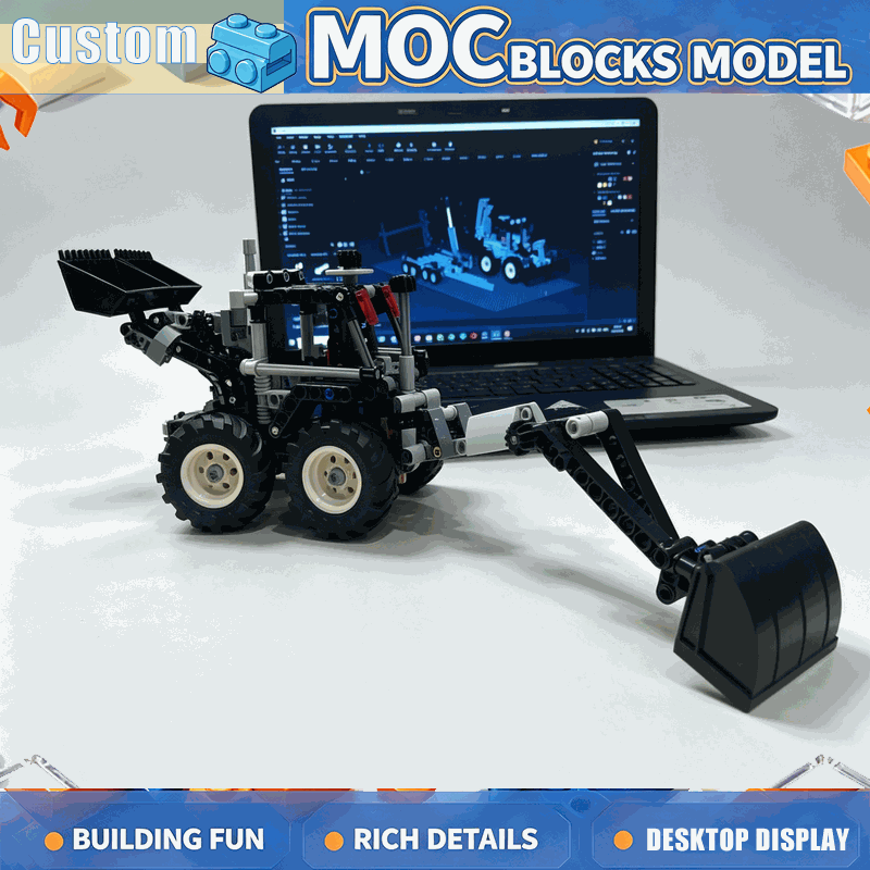 628PCS MOC Farm Tractor with T - Agriculture Farming Education ulasan dan harga